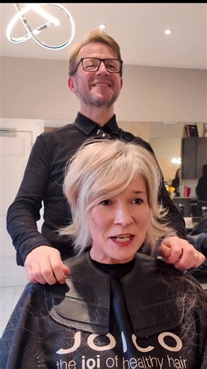 Transforming Maureen's Hair: A Modern Bob Approach