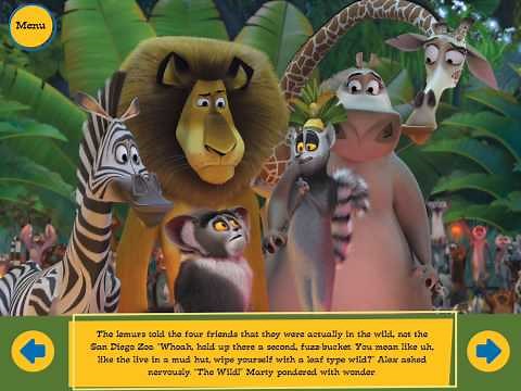 MADAGASCAR Movie Storybook FULL - Genuine Audio Narration!!!