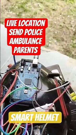 smart helmet project , Iot project , Arduino sensor project , science exhibition working model