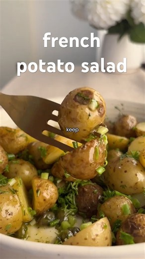 French Potato Salad 🥔: https://glow-diaries.com/french-potato-salad/