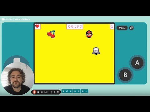 Lesson 5, Part 2 Adding Enemy To MakeCode Arcade Chasing Game