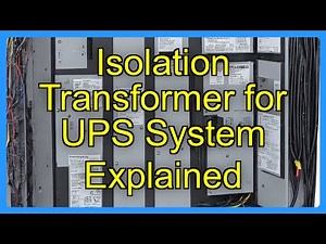 Isolation Transformer for UPS System Explained