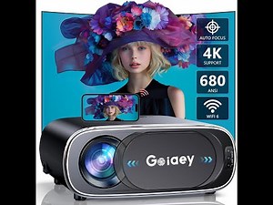 Goiaey FHD 1080P Projector Review – Pros & Cons – 680 ANSI Outdoor Projector