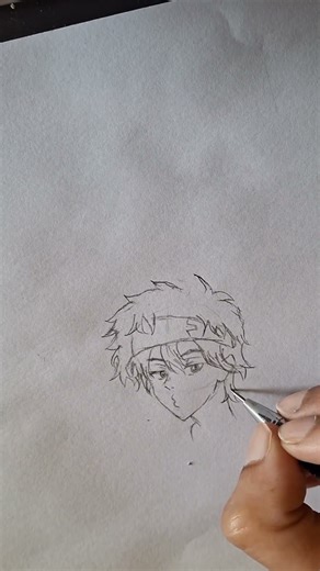 drawing mah boy Reki🛹 #anime #shorts #art #drawing #