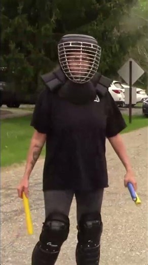 Master Baton Skills: The Secret Power of Two Knives! #shorts