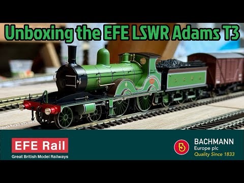 Unboxing the EFE Rail LSWR Adams T3 No.563 and fitting a YouChoos Zimo sound decoder