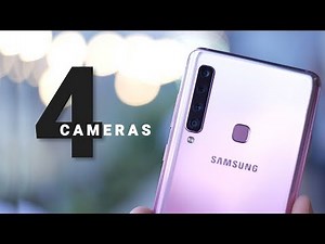 Galaxy A9 Hands On: World's First Phone with 4 Cameras!