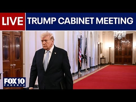 🔴 LIVE: President Trump hosts cabinet meeting on Iran war | FOX 10 Phoenix