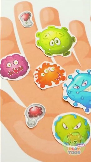 🧼 Clean Hands 🚿 Fun Lesson On Handwashing Magic! 😍✨ #LearningForKids