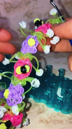Colorful Flower Garden Bracelet Tutorial