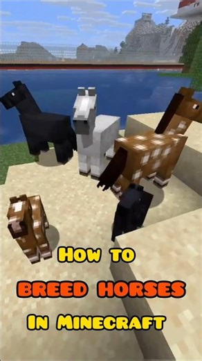 How to breed horses in minecraft