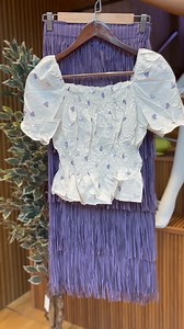 54 reactions | Crop top with skirt 懶. | mirzan_michu | Facebook