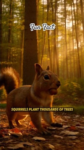 Fun Fact: Squirrels Plant Thousands Of Trees