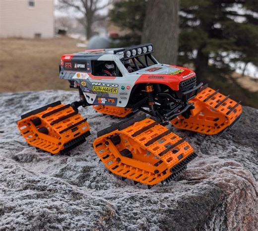 HPI Venture 18 Flux Snow Tracks - ORANGE/BLACK - Etsy