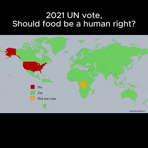 Unnamed Mapper on Instagram: "Should food be a human right? #map #unitedstates #usa #america #history #meme #europe #trending"