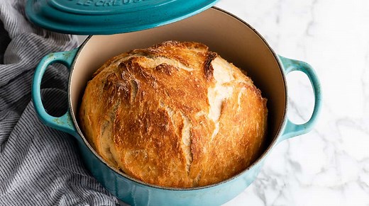 Easy Dutch Oven No Knead Bread