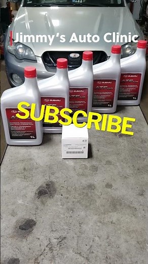 2006 Subaru Outback | Transmission ATF Service | ATF Drain & Fill | short