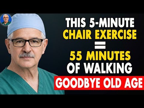 Surgeon Reveals: THIS 5-Minute Chair Exercise = 55 Minutes of WALKING After 60 | Senior Health