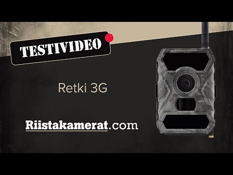 Retki 3G riistakameran kuvanlaatu