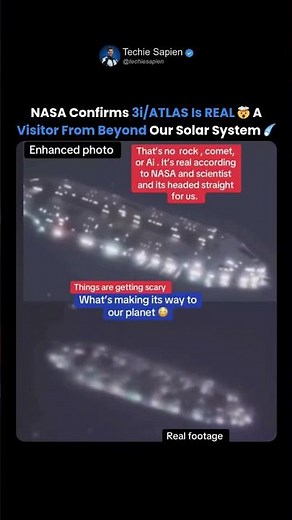 What Is 3I/ATLAS? NASA Confirms the Interstellar Comet Is REAL ☄️