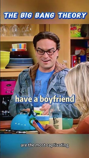 Leonard Gets Jealous Over Penny’s British Classmate📲😂#BigBangTheory#Comedy #Shorts