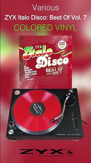 🎶✨ ZYX Italo Disco: Best Of Vol. 7 – Vinyl! ✨🎶⁠