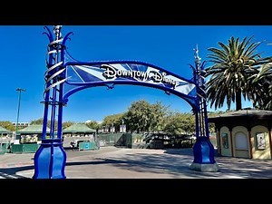 Downtown Disney District 2022 Walkthrough in 4K | Disneyland Resort Anaheim California 2022