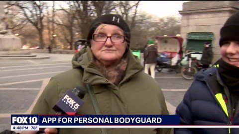 Protector app allows you to book private bodyguards