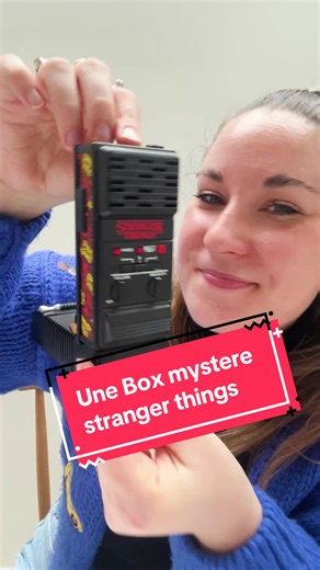 À l’occasion de la saison 5 @Stranger Things @Netflix je me suis procuré cette capsule mystère que j’ai adoré faire Bref je retourne à ma série bisous #netflix #strangerthings #pourtoi #mysterybox #strangerthings4