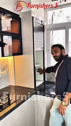 A modern kitchen needs more than just good looks — It needs smart storage and easy access. Here’s a Kitchen Rolling Shutter Unit installed at M3M Soulitude & Smartworld Gems, Gurugram, designed for smooth operation, clutter-free countertops and premium finish. Furnishers5 → We design, manufacture, and deliver end-to-end modular kitchen solutions. #Furnishers5 #modularkitchen #KitchenRollingShutter #rollingshutterunit #kitchendesign #modernkitchendesign #KitchenStorage #modularfurniture #homeinte