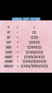 41 reactions · 3 comments | Magical math pattern #mathpattern #viralreels #viral #maths | Mathematics Hub | Facebook