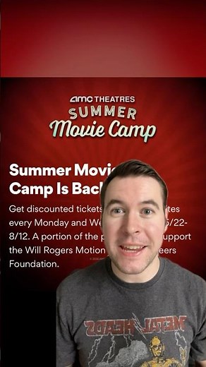 AMC Summer Movie Camp Lineup #amctheaters #familymovies #familyfriendlymovies #familymovienight