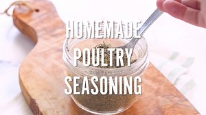 Easy Homemade Poultry Seasoning (  Video) | 6 Simple Spices