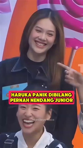 PARAH BGT HARUKA PERNAH NENDANG JUNIORNYA😭 #jkt48 #jkt48newera #chikajkt48 #adeljkt48 #arisantrans7