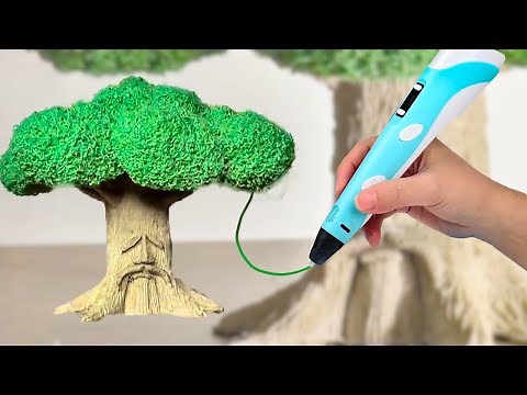 Criações INCRÍVEIS com a Caneta 3D - Impressão 3D