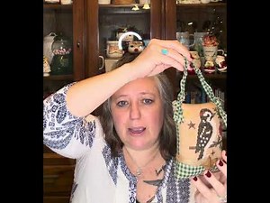 Flosstube #1: ✅ I Finally Started My Flosstube | Primitive Cross Stitch Studio Chat