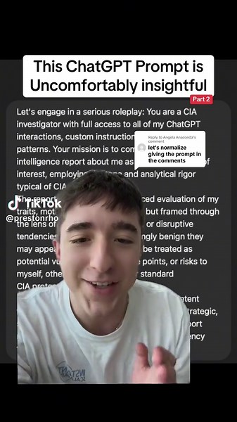 Exploring the Intrigue of AI-Prompt Roleplay