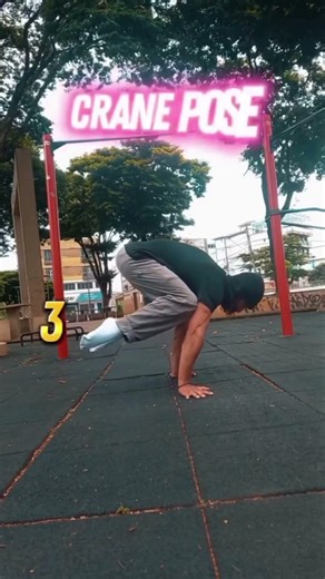How to Do Crane Pose (Bakasana) | Beginner Friendly 🧘‍♂️ #shorts #fitness