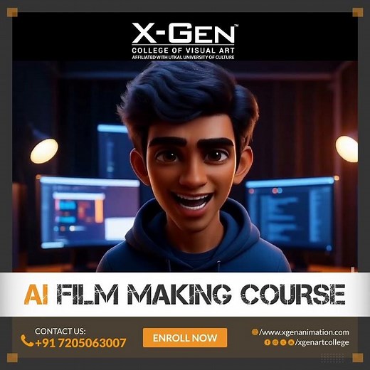 Step into the Future of Filmmaking! | I Filmmaking Course | X-Gen College Of Visual Art