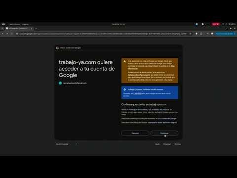 TrabajoYa - Google Calendar API Integration Demo