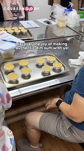 Master the Art of Dim Sum! 🥟✨ Our 2-day Dim Sum Course will teach you how to create mouthwatering dim sum like a pro. Learn to make: - Har Gow (Shrimp Dumplings) - Hong Kong Egg Tarts - Salted Egg Custard Buns - Siew Mai (Chicken & Shrimp Dumplings) - Chee Cheong Fun (Rice Noodle Rolls) Perfect for: Food enthusiasts 😍 Home cooks 🏠 Aspiring chefs 👨‍🍳👩‍🍳 Enroll now and elevate your culinary skills! #CoursemologySG #SkillsFutureSG #Singapore #Dimsumcourse | Coursemology