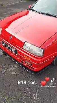 Magnifique Renault 19 16s phase 1 youngtimer
