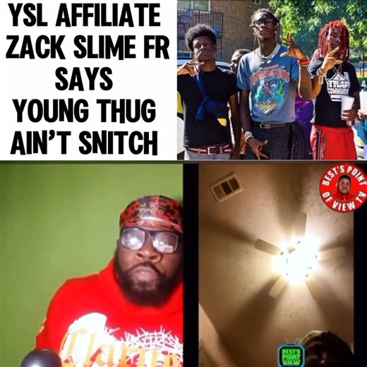 3.7K views | Zack Slime Fr explains why he doesn’t think Young Thug is a Rat ( via @bestspointofviewtv ) #ZackSlimeFr #YoungThug | Best's Point Of View TV | Facebook