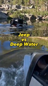 166K views · 1.1K reactions | Do Jeeps Float? This TJ found the deep...