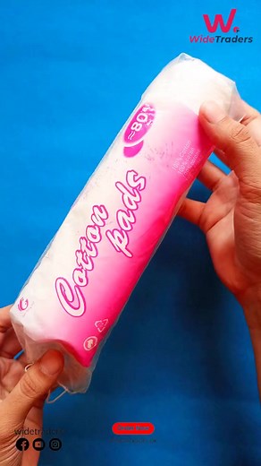 3.8K views · 14 reactions | 80pcs Reusable Cotton Washable Makeup Remover Pads https://widetraders.pk/products/makeup-remover-pads #householditems #kitchendecor #kitchenaccessories #organizer #megasale #kitchendecoration #onlineshopping #sale #walldecor #widetraders #ecommercestore #wholesaleprice | Wide Traders | Facebook