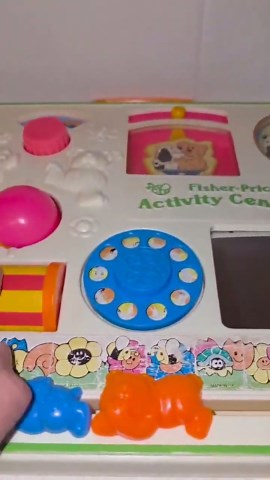 Fisher-price Activity Center Vintage – Fully Cleaned – 1970s Educational Toy - Etsy