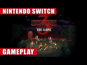 Stranger Things 3: The Game Nintendo Switch Gameplay