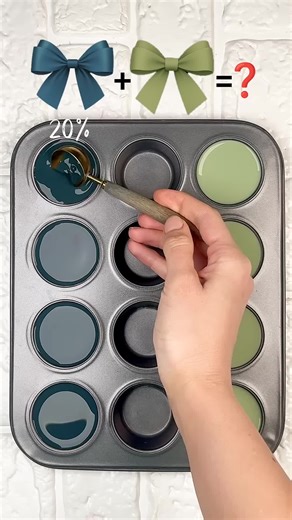 #TikTokCreatorSearchInsightsIncentive colorpalette| “Forest Teal Harmony” 🌿💧 #colormixing #colorpalette #colormix #artshorts