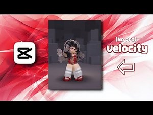 Smooth velocity on CAPCUT easy (no pro) 🎥 // tutorial ItsKendra //