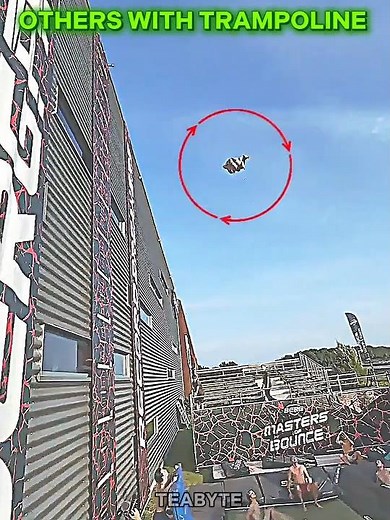 Never Jumping on a Trampoline After Seeing This! 🛑😱* #EpicFails #StuntVideo